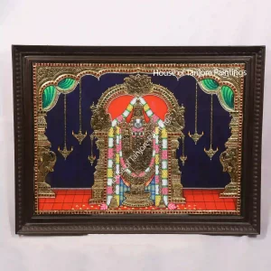 Balaji Tanjore Painting 3d Embossed