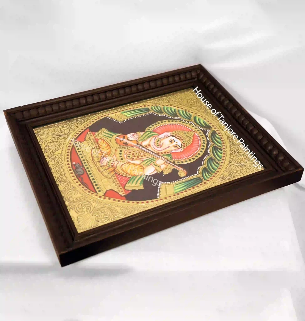 Ganesha Tanjore Painting
