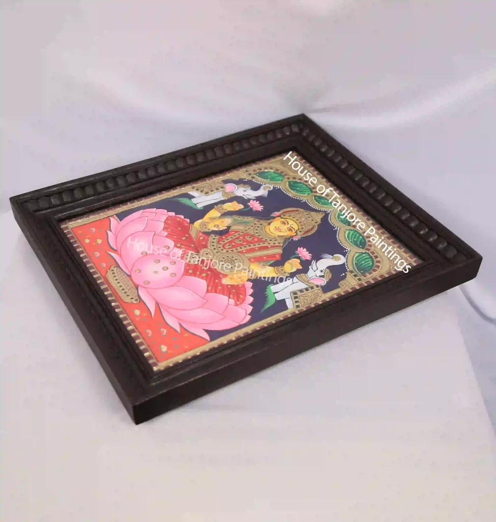 Lakshmi Devi Tanjore Painting