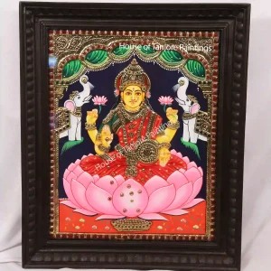 Lakshmi Devi Tanjore Painting 1