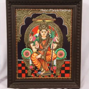 Lalitha Devi Tanjore Painting
