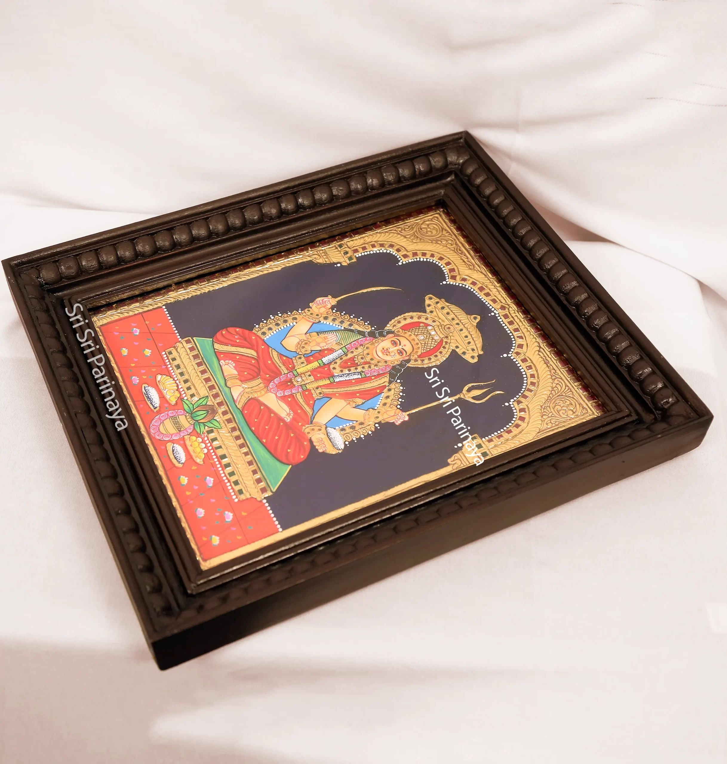 Santhoshi Matha Tanjore painting