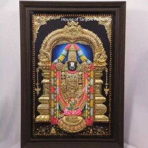 Balaji 3D Embossed Tanjore Painting